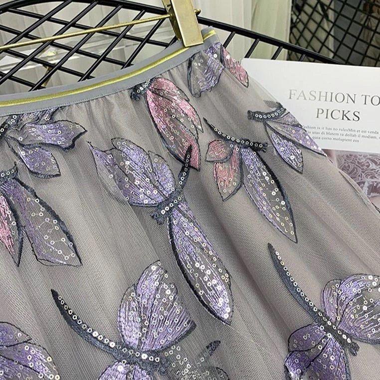 Hansel Embroidered Skirt - Image 3