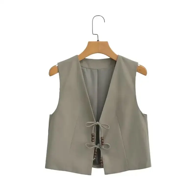 Hansel Knot Up Summer Tops - Image 2