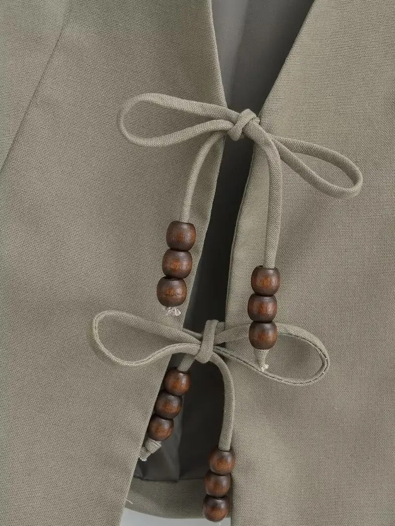 Hansel Knot Up Summer Tops - Image 4