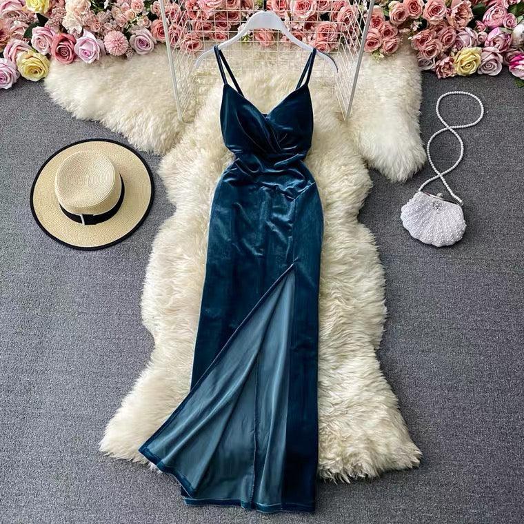 Harper Velvet Dress - Image 3
