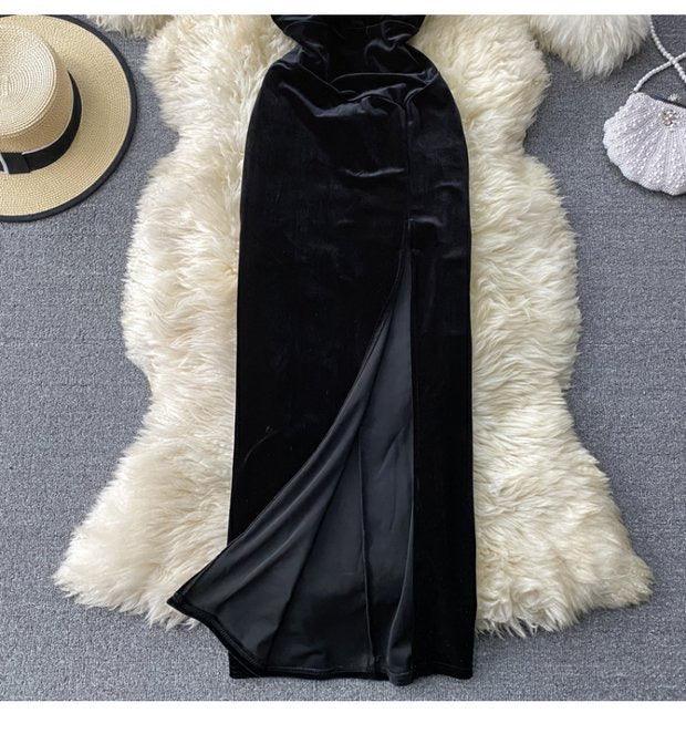 Harper Velvet Dress - Image 4