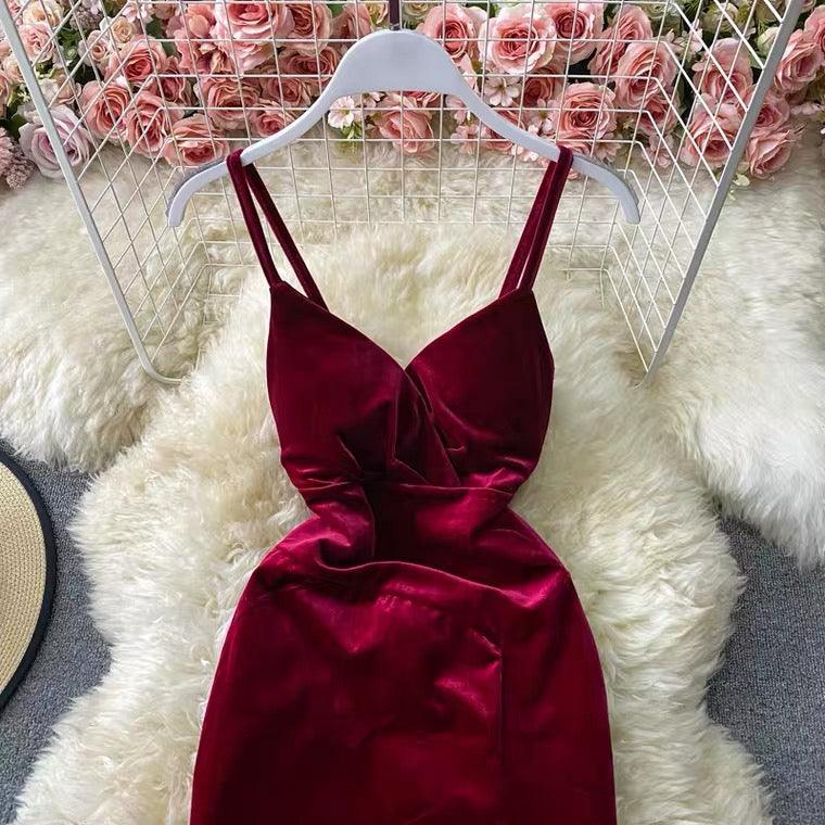 Harper Velvet Dress - Image 9