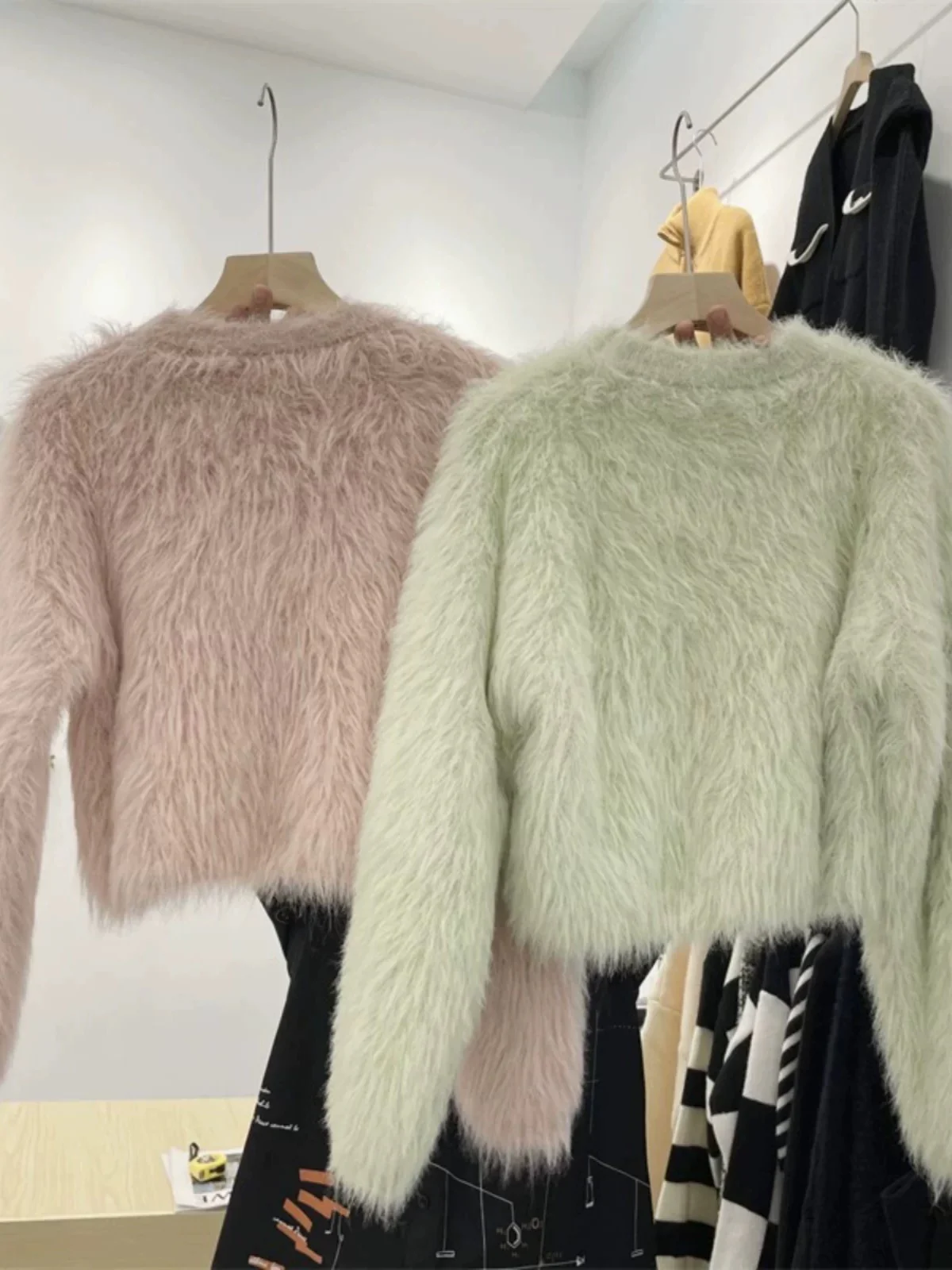Harriet Mohair Fur Detailed Soft Sweater - Image 3