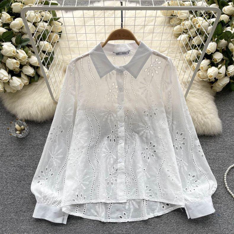 Hebby Cotton Eyelet Shirt  - Image 14