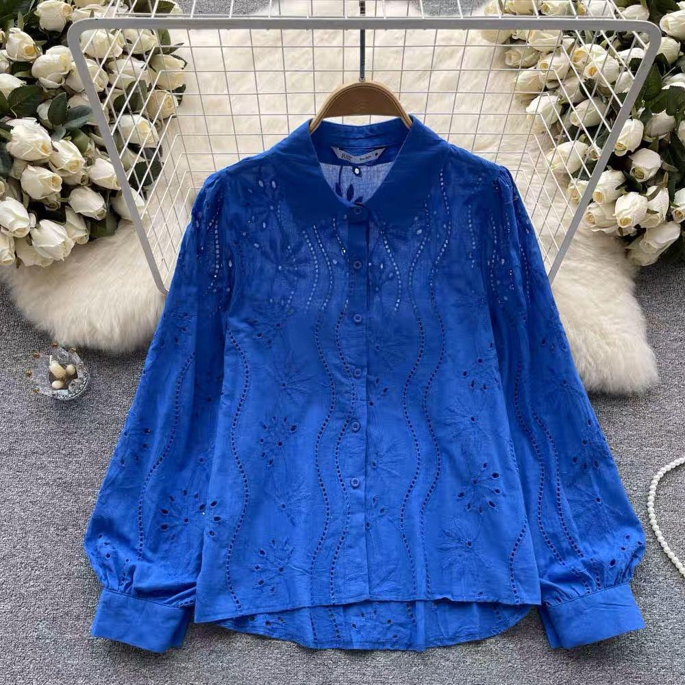 Hebby Cotton Eyelet Shirt  - Image 2