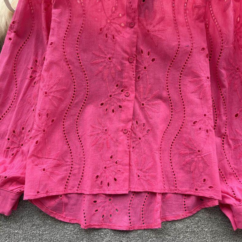 Hebby Cotton Eyelet Shirt  - Image 3