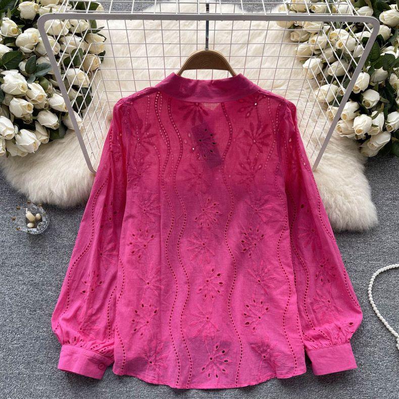 Hebby Cotton Eyelet Shirt  - Image 4