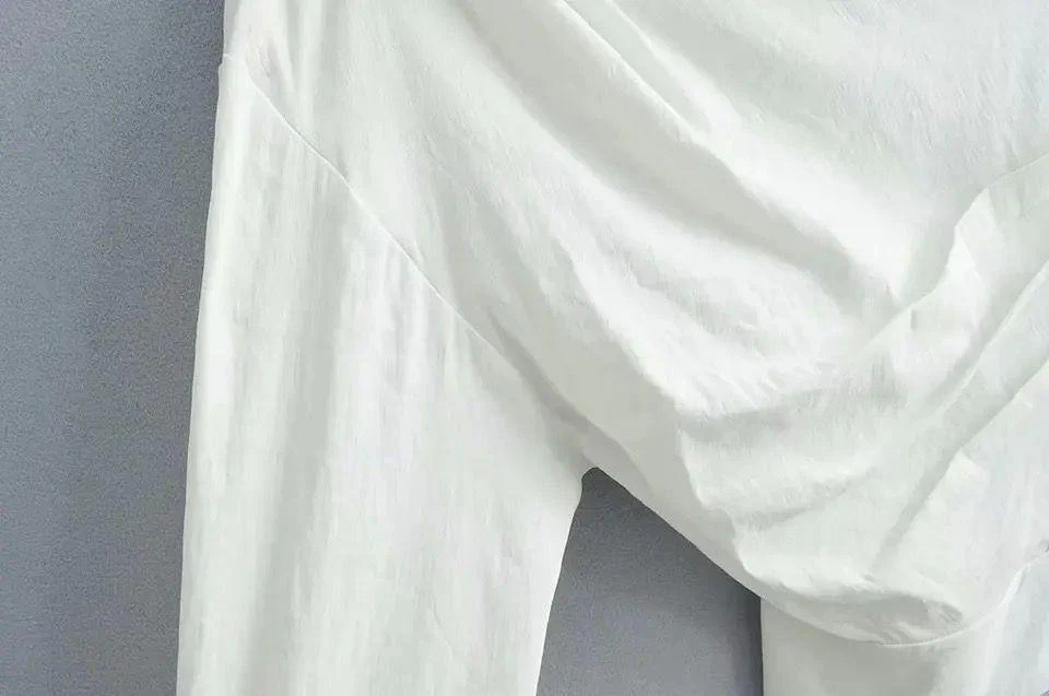 Helina One Shoulder Top In White - Image 3