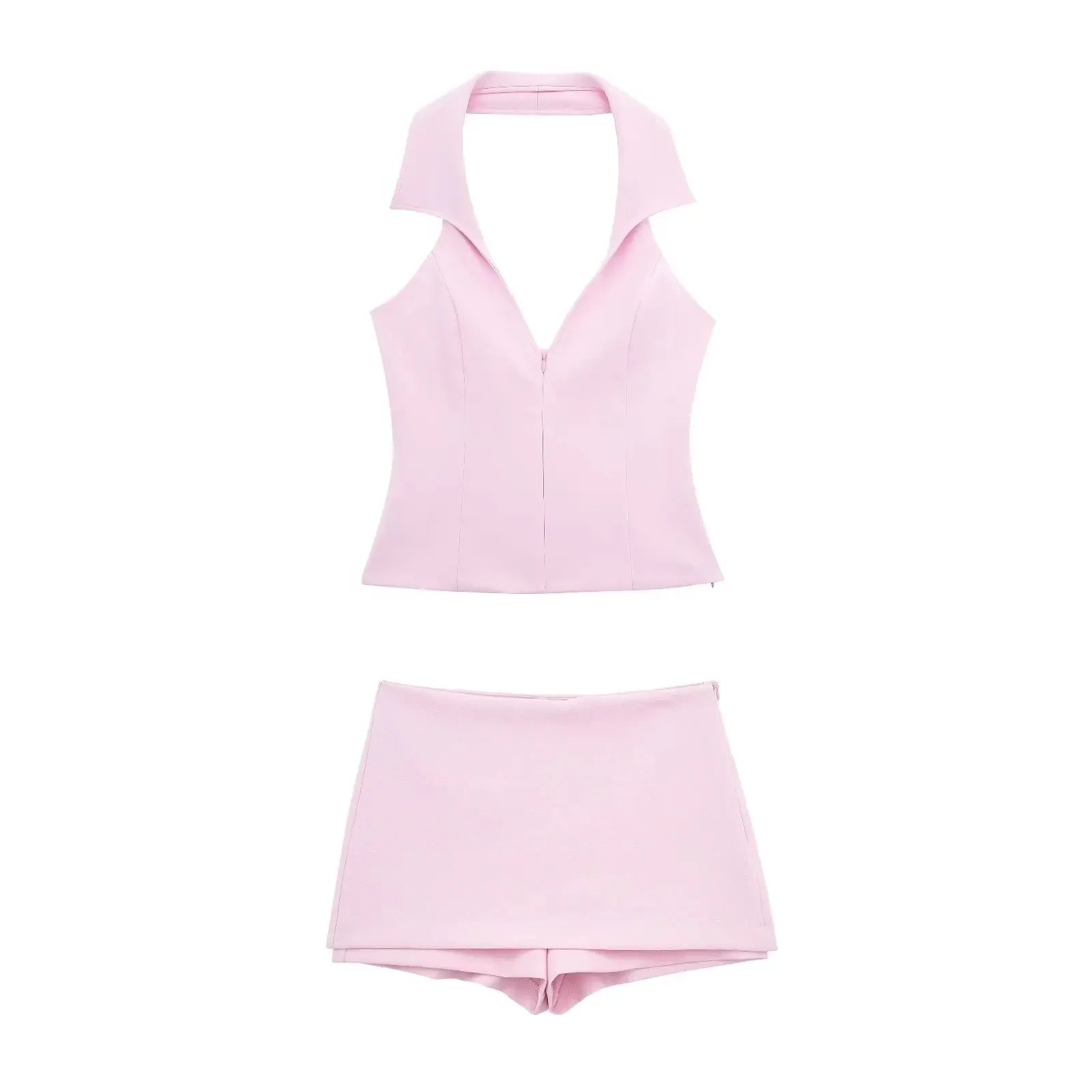 Hellor Luxe Co-ord Set in Blush - Image 5