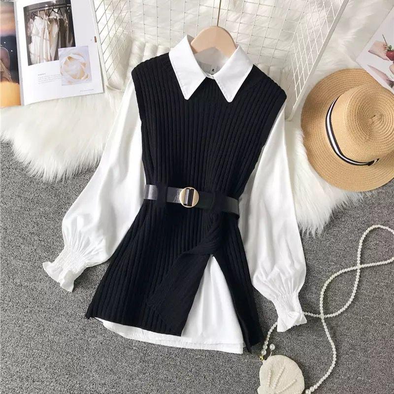 Henley Two Piece Knit Set - Image 9