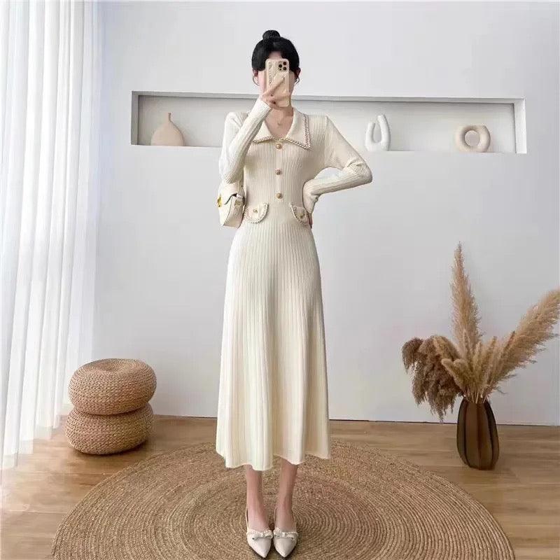 Huller Woolen Bodycon Dress - Image 8