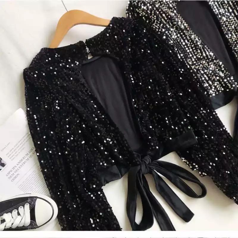 Ibiza Sequined Party Blouse - Image 3