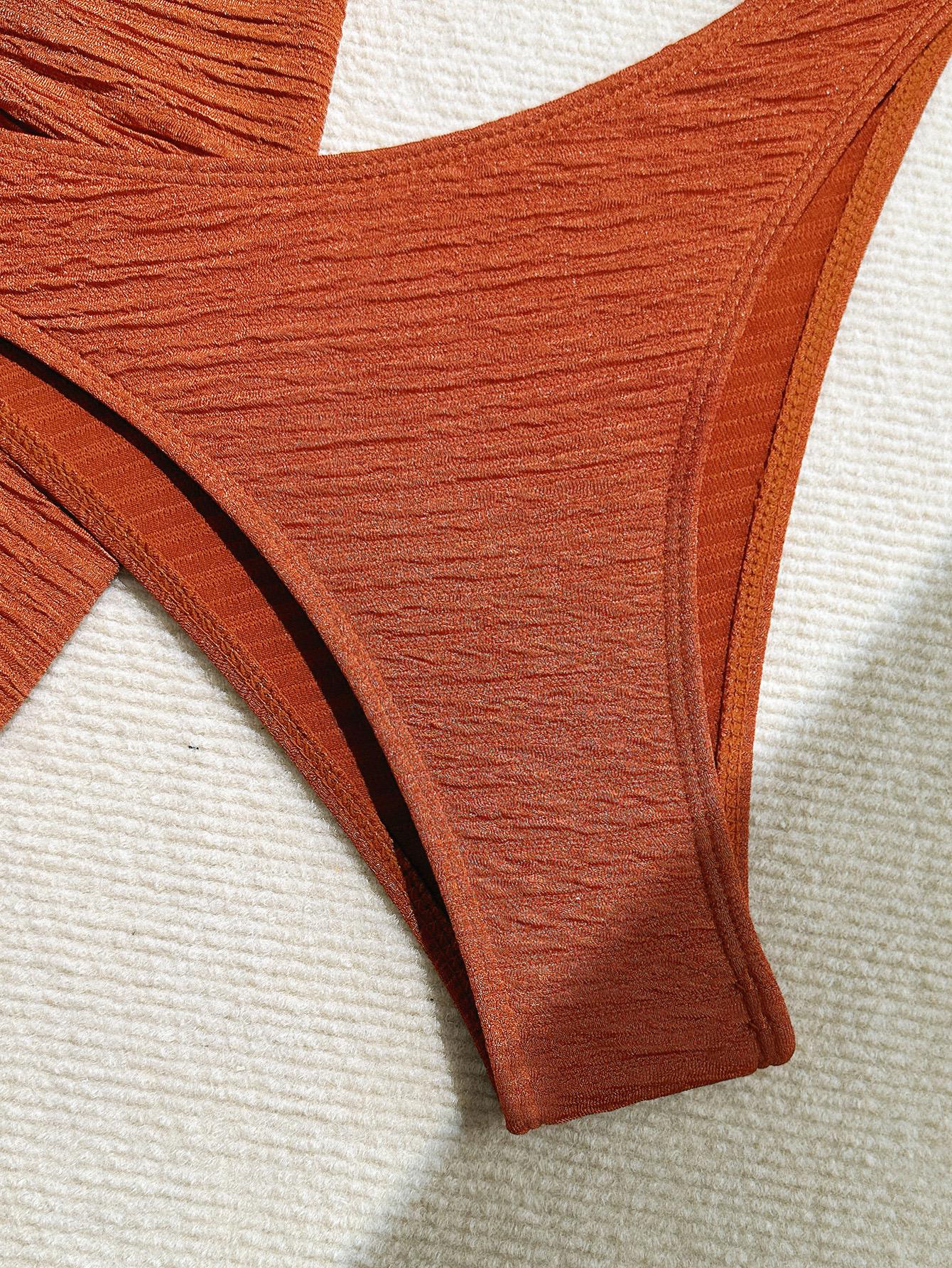 Inaya Summer Bikini Set Of 3 In Rust - Image 5