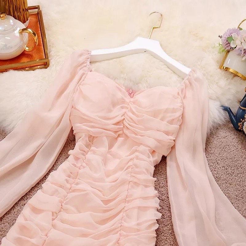 Isabelle Ruched Dress - Image 3