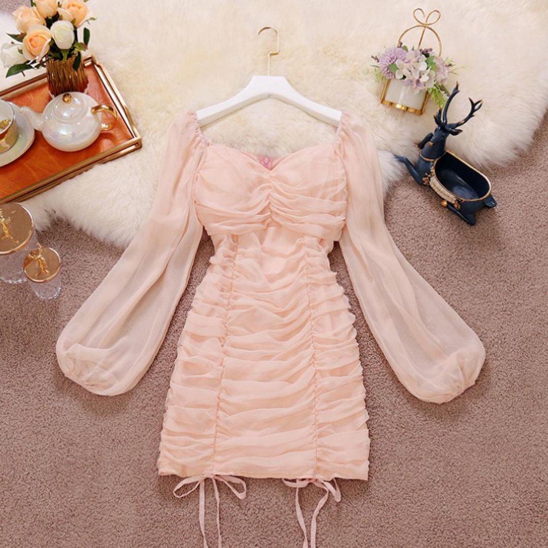 Isabelle Ruched Dress - Image 5