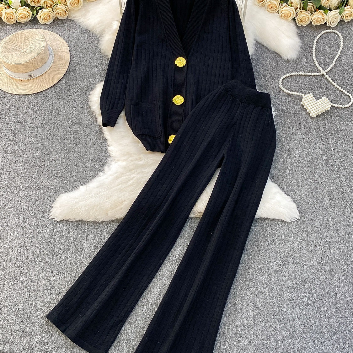 Isotta Premium Woolen Coord Set - Image 6