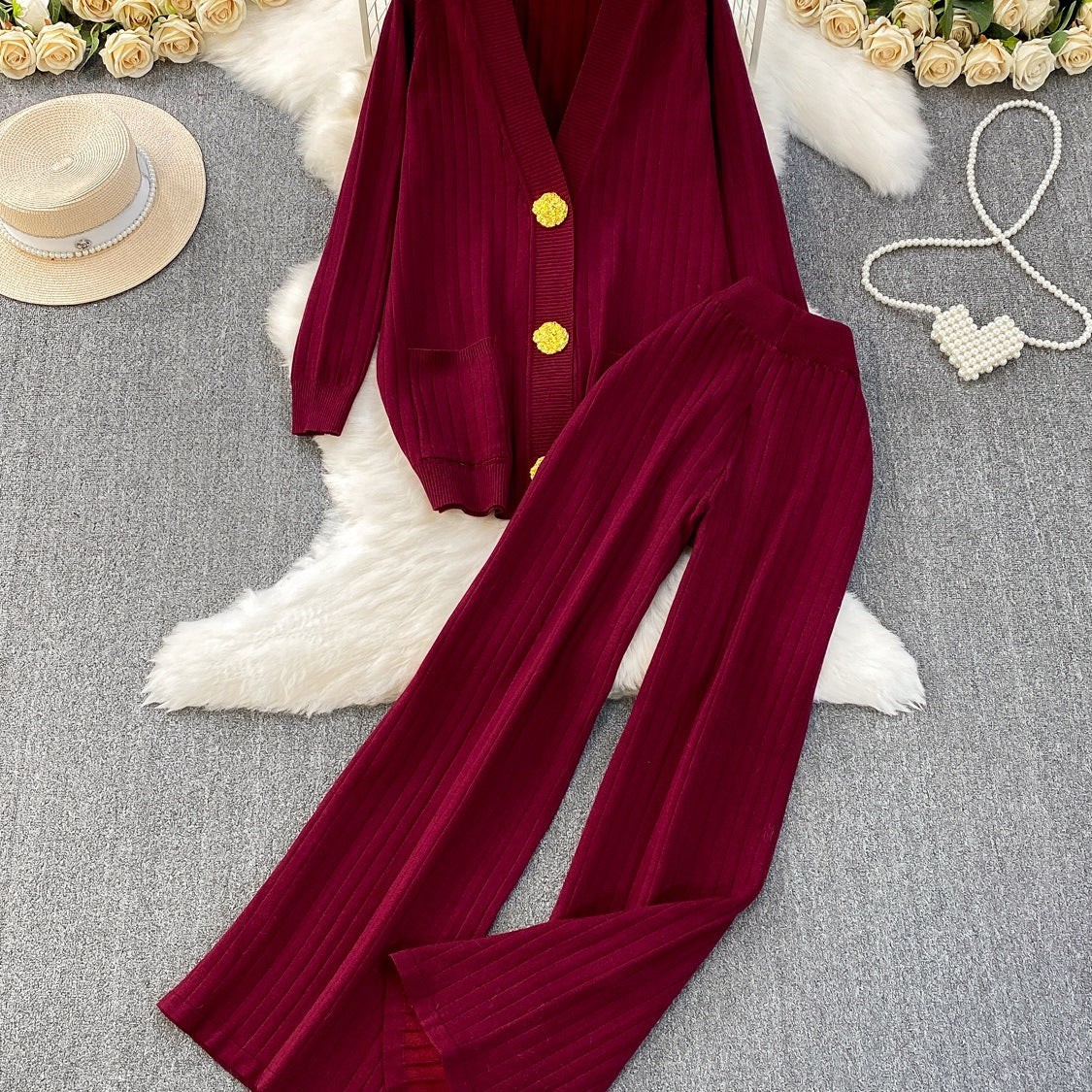 Isotta Premium Woolen Coord Set - Image 7