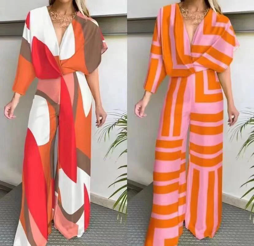 Ivanka Abstract Jumpsuit - Image 3