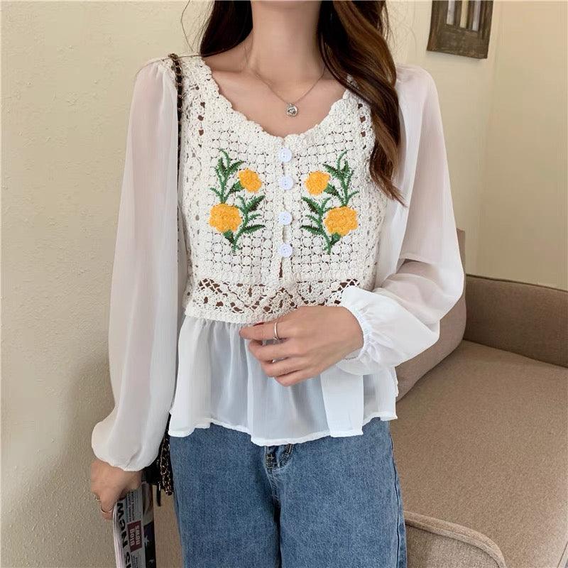 Ivy Crochet Top - Image 3
