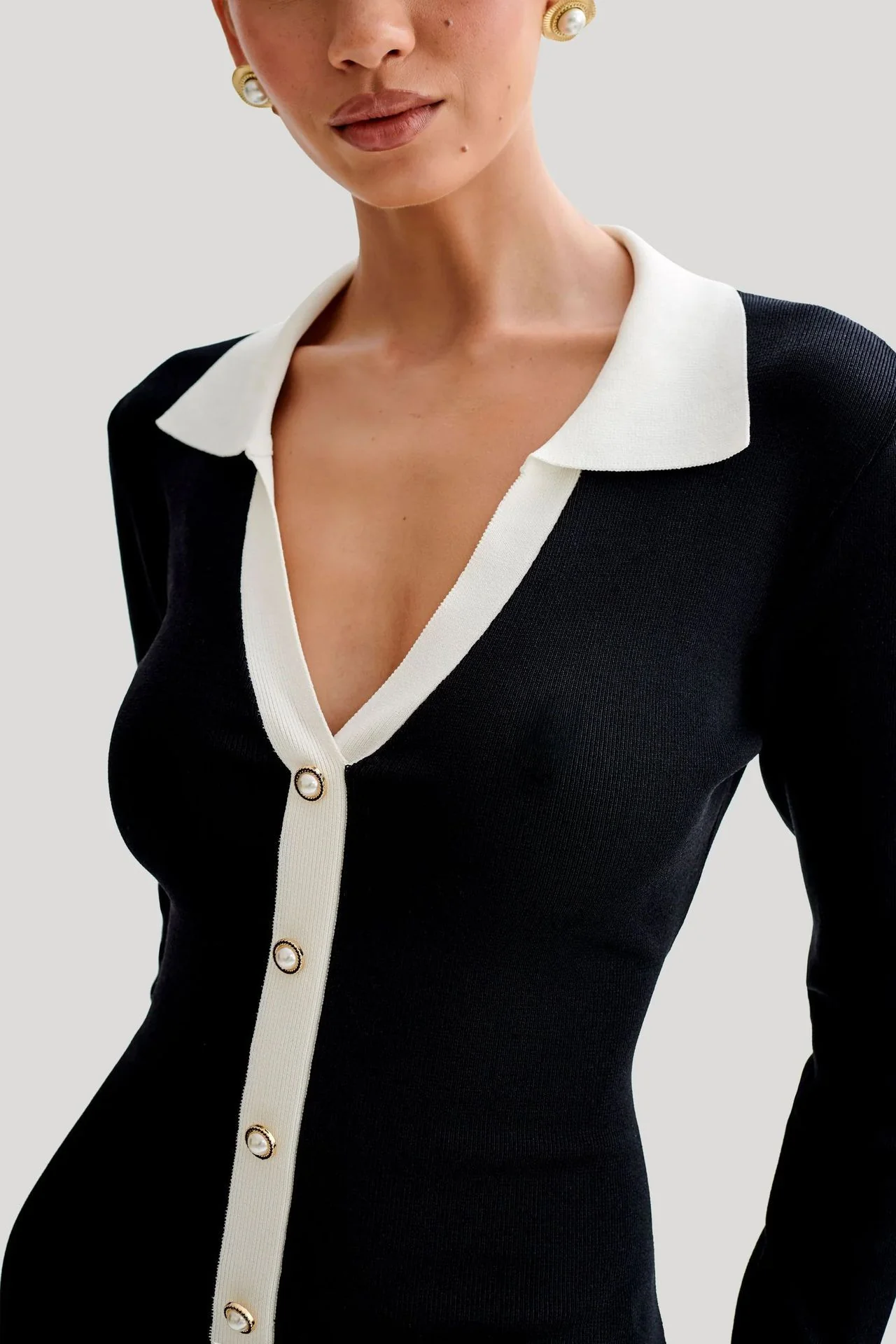 Izod Luxe Winter Mini Dress - Image 3