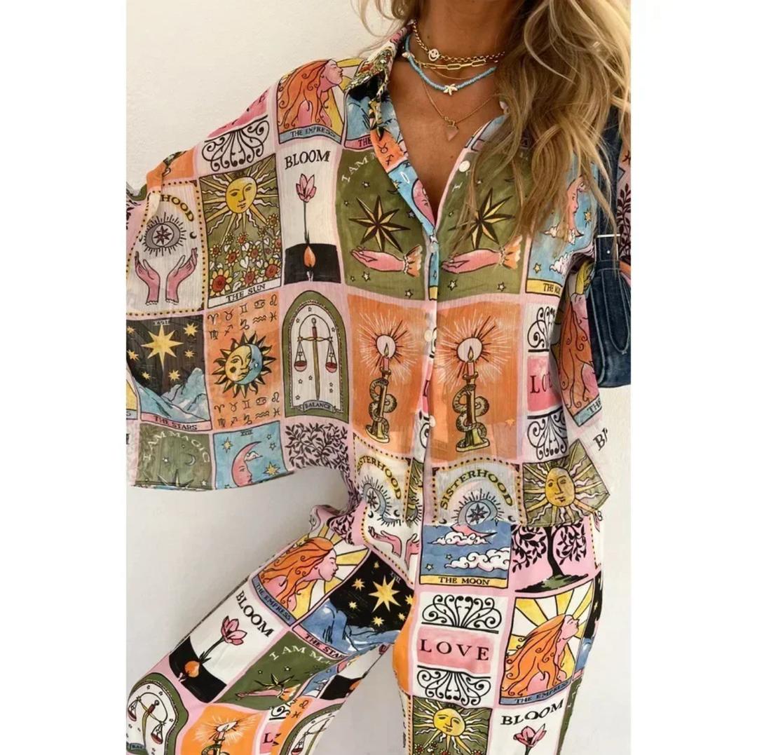Jaimey Abstract Coord Set In Multicolor - Image 5