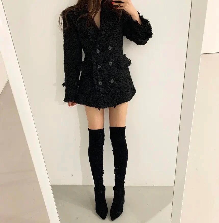 Jamie Tweed 2 Pc Set - Blazer and Skirt - Image 4