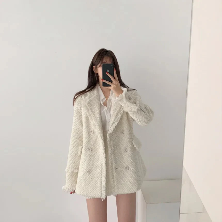 Jamie Tweed 2 Pc Set - Blazer and Skirt - Image 6