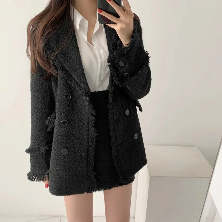 Jamie Tweed 2 Pc Set - Blazer and Skirt - Image 9