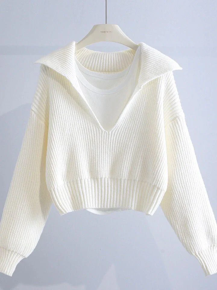Jennifer Cropped Sweaters - Image 2