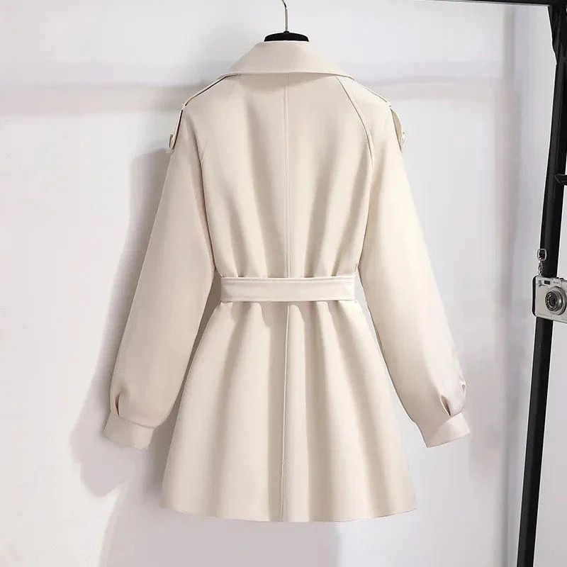 Janice Luxe Short Trenchcoat - Image 6