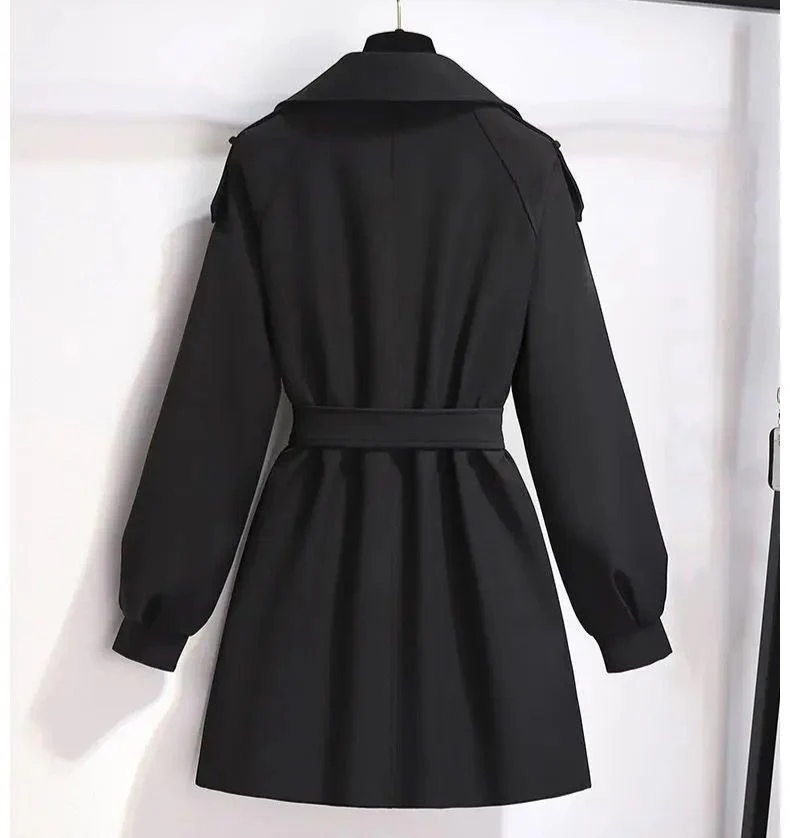 Janice Luxe Short Trenchcoat - Image 7