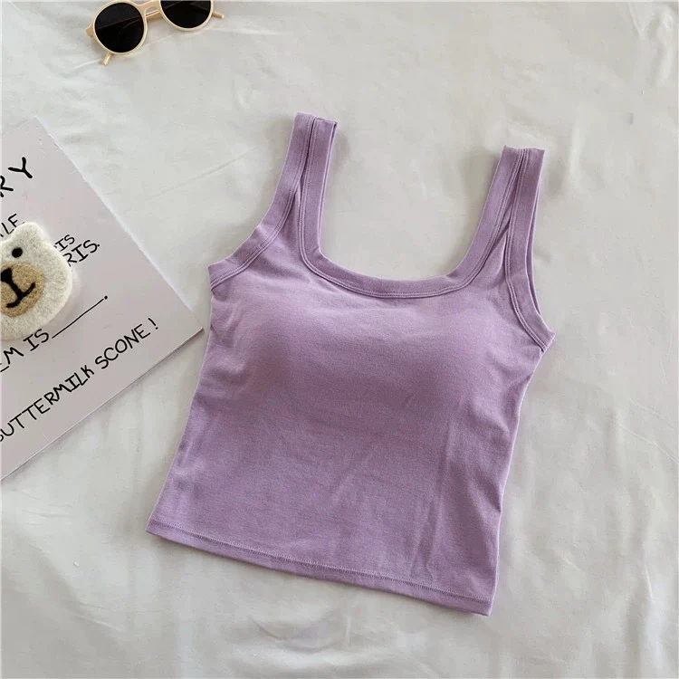 Jared Tank Tops with Inbuilt Bra - Image 5