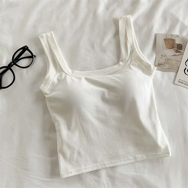 Jared Tank Tops with Inbuilt Bra - Image 8