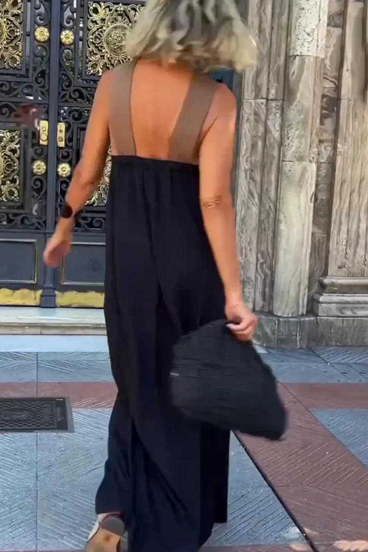 Jemini Summer Holiday Dress In Black - Image 9