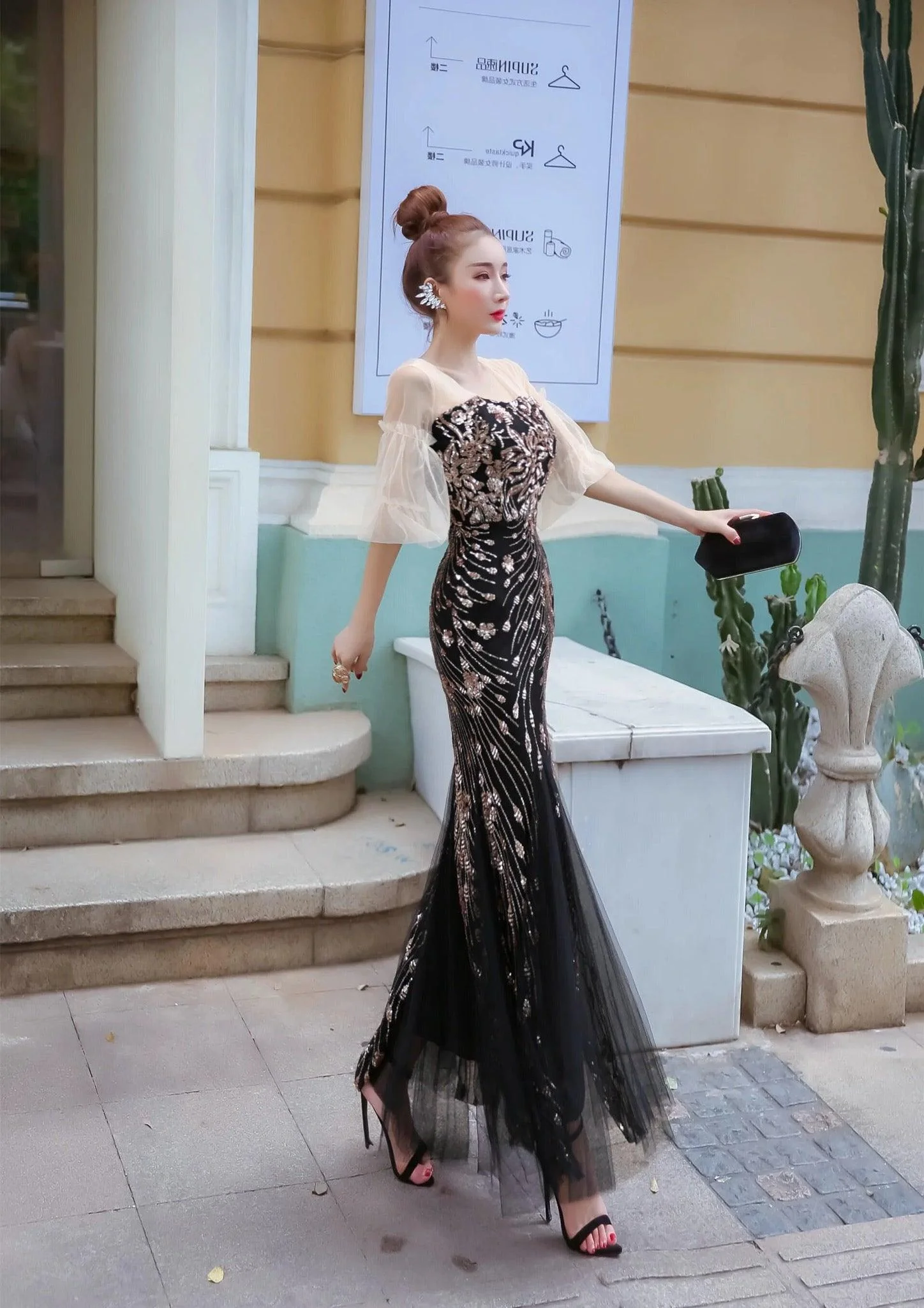 Jennifer Embellished Gown - Image 3
