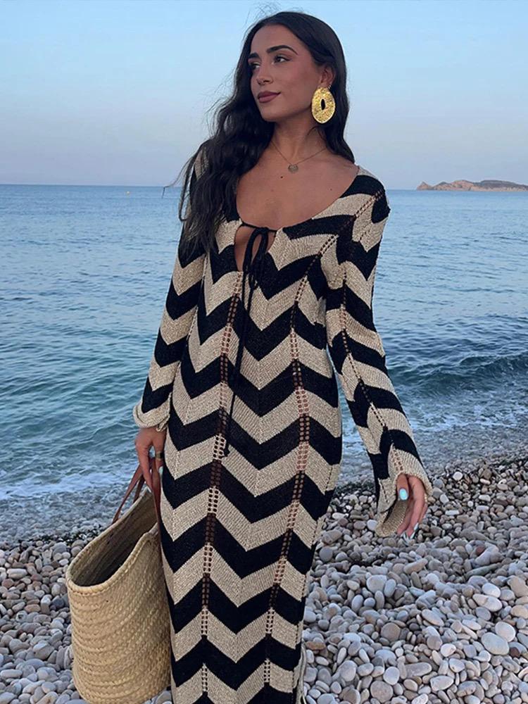 Jerrica Soft Knit Holiday Dress In Black - Image 9