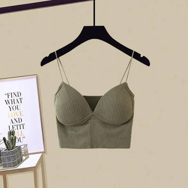 Jerry Tank Tops with Inbuilt Bra - Image 2