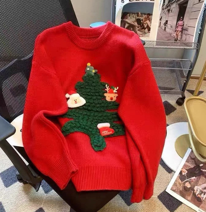Jessie Cute Christmasy Sweater - Image 2
