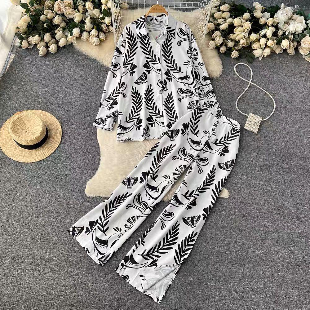 Jibby Abstract Print Coord Set - Image 2