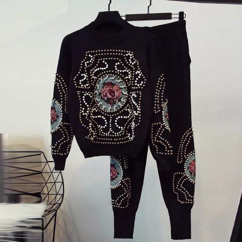 Jison Luxury Embroidered Tracksuit