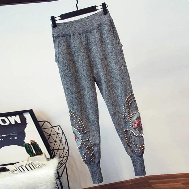 Jison Luxury Embroidered Tracksuit - Image 4