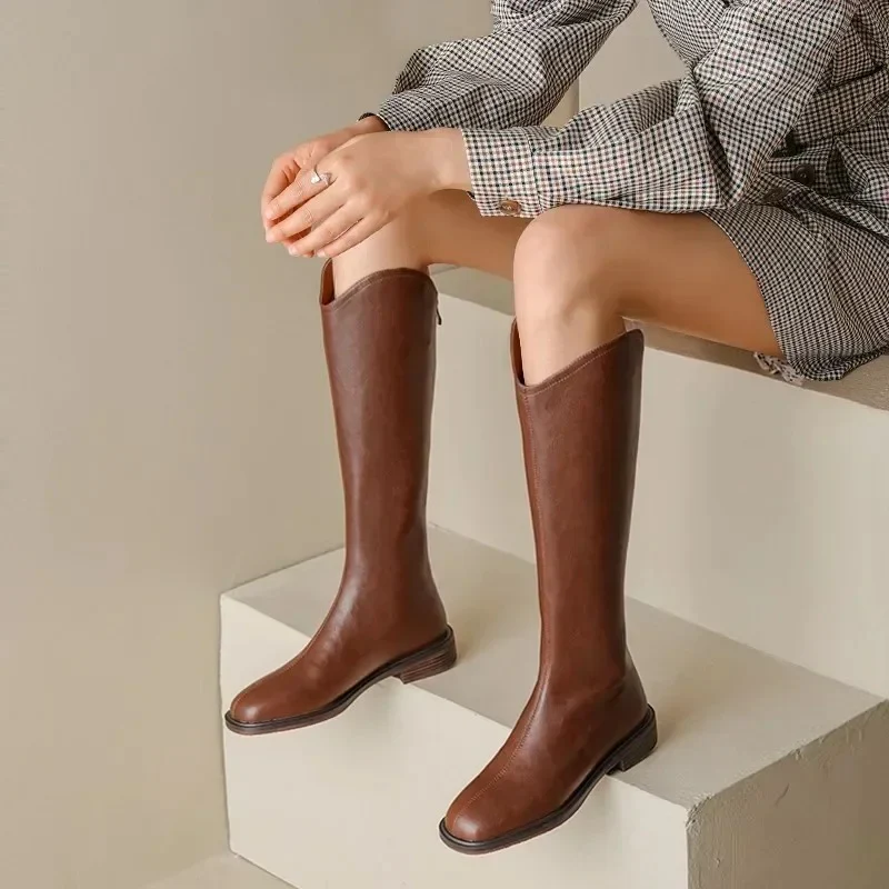 Jonas Knee High Premium Leather Boots - Image 2