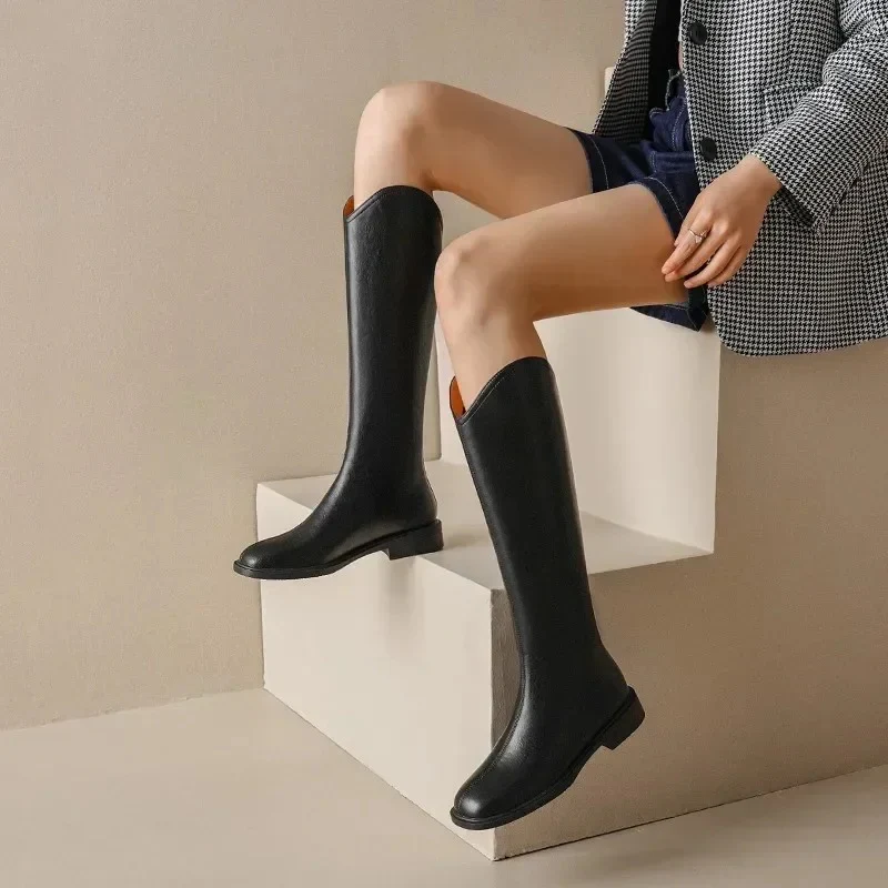 Jonas Knee High Premium Leather Boots - Image 3