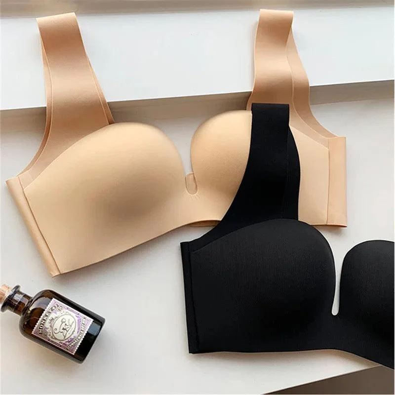 Kanette Seamless Pushup Bralettes In Black - Image 5