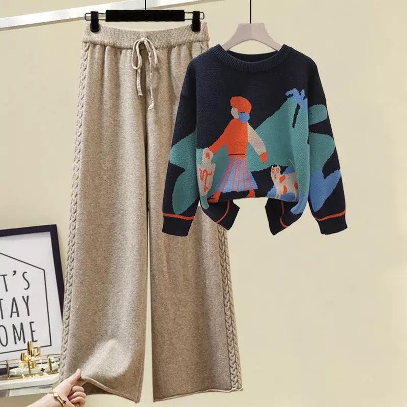 Kate Woolen Coord Set - Image 2