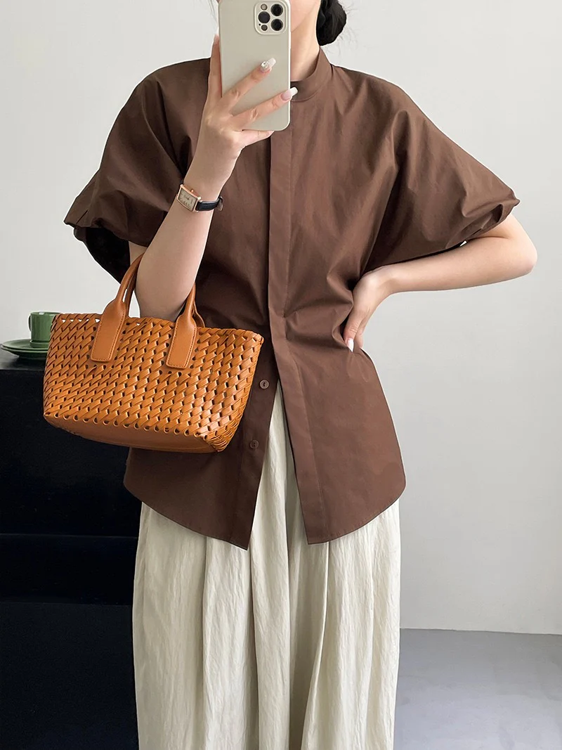 Kayno Statement Formal Shirt In Brown - Image 2