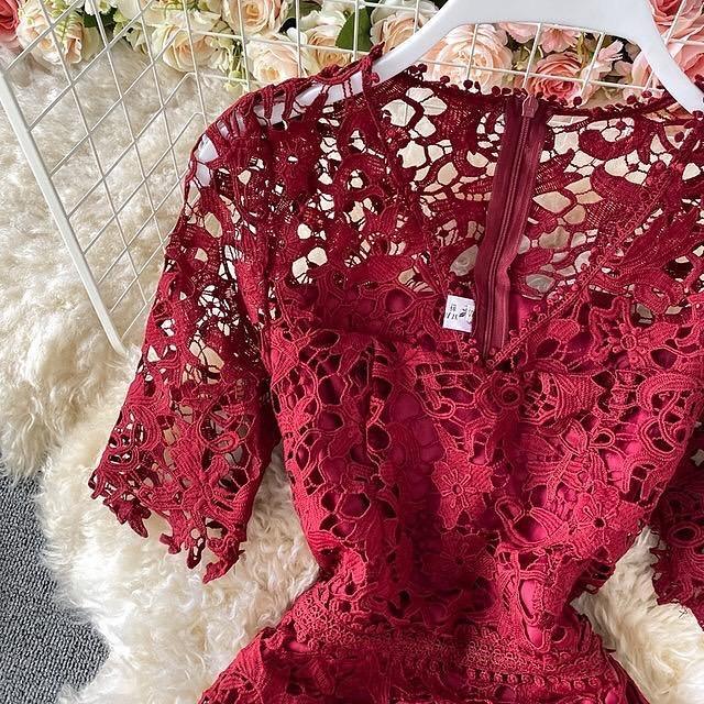 Kelly Luxury Lace Dress - Image 5