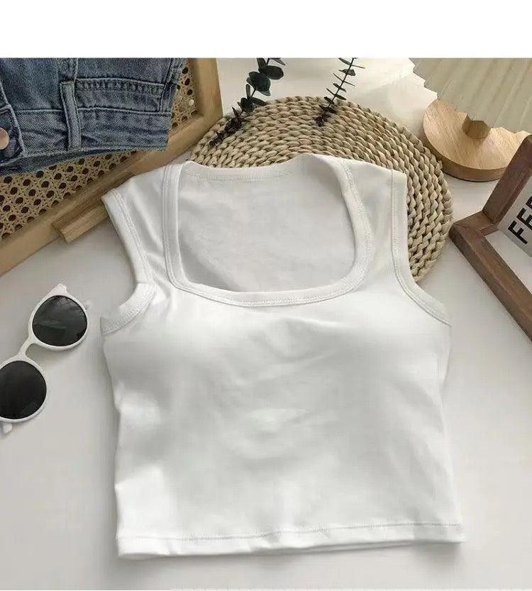 Kelly Tank Tops with Inbuilt Bra - Image 7