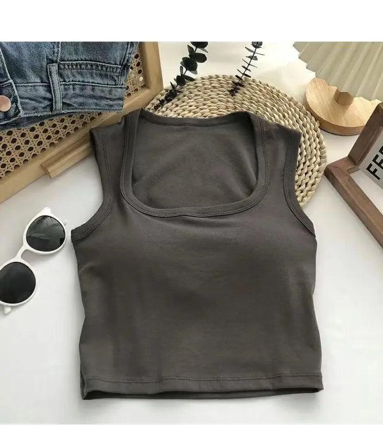 Kelly Tank Tops with Inbuilt Bra - Image 8