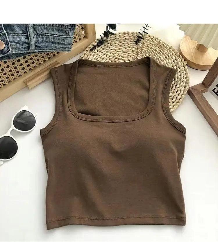 Kelly Tank Tops with Inbuilt Bra - Image 9